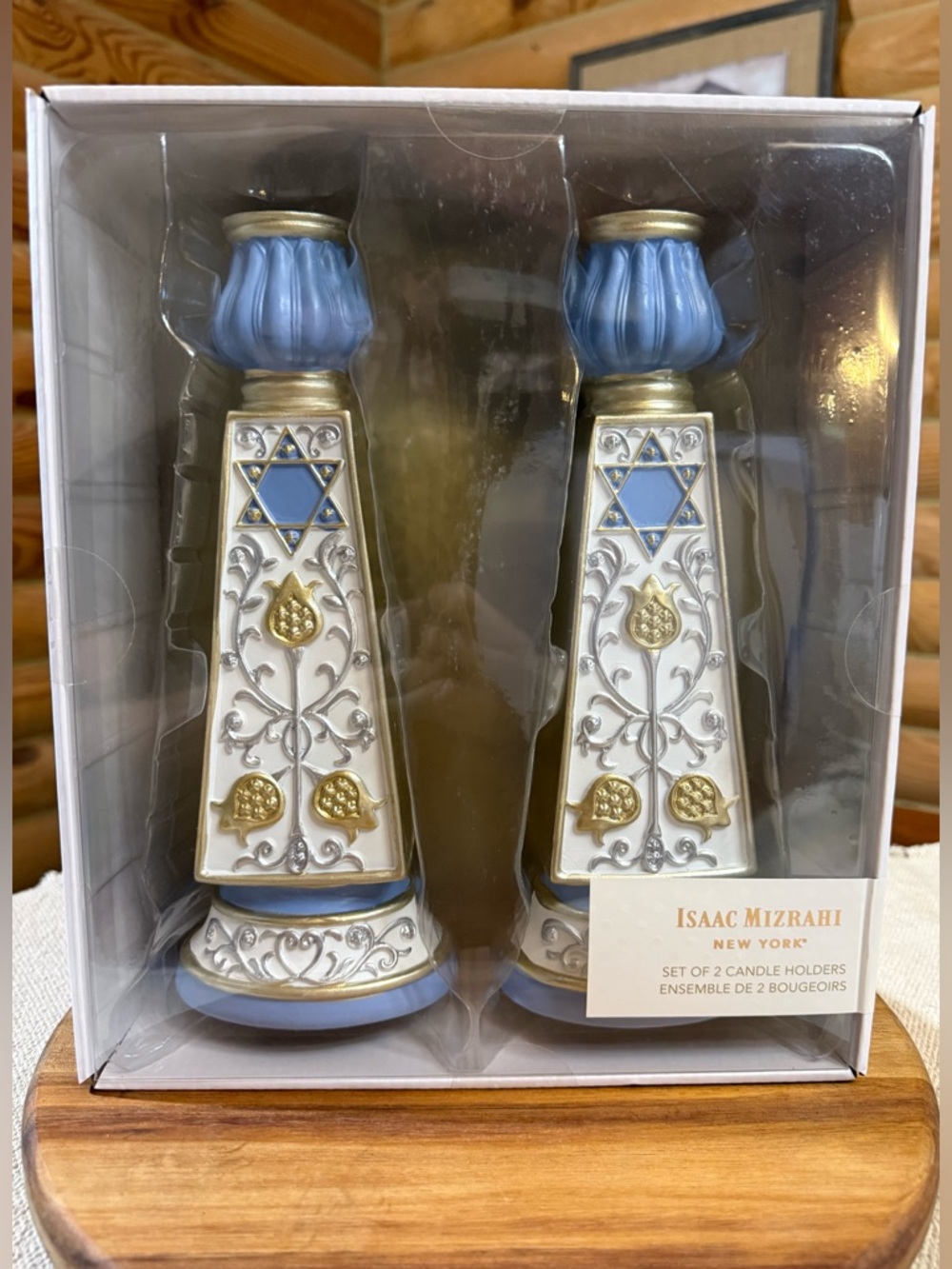 Isaac Mizrahi SHABBAT CANDLESTICKS